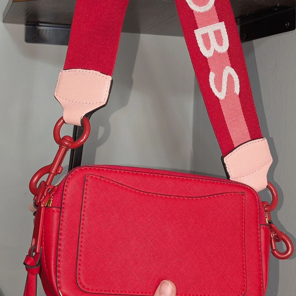 Marc Jacobs Red Crossbody Bag